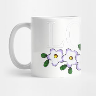 Lots of love and flowers Mug